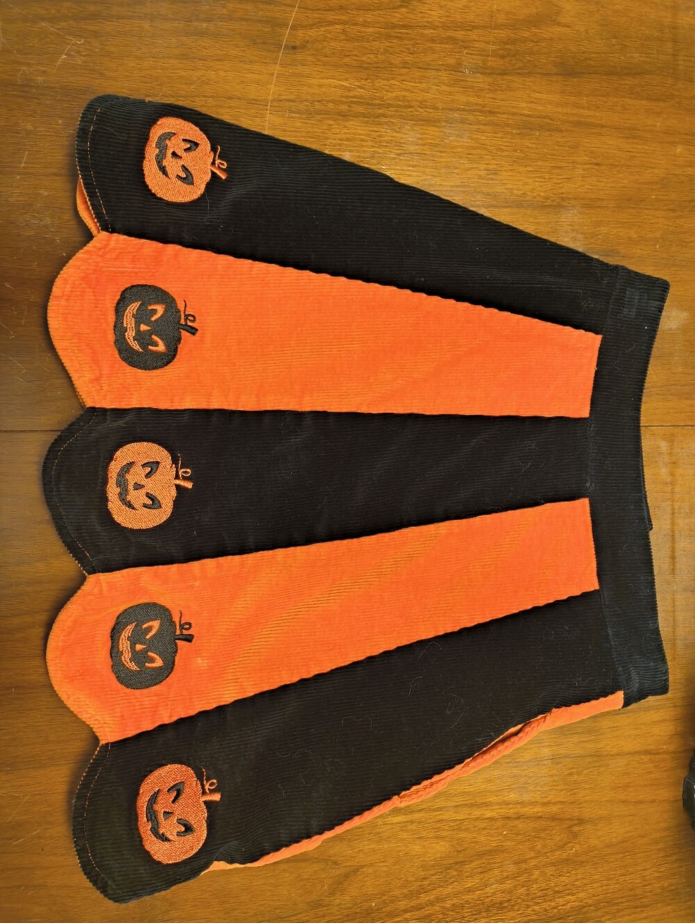 Smak Parlour Pumpkin Corduroy Mini Skirt - Picture 4 of 4